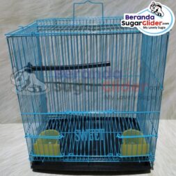 Kandang Besi Lipat Sweet Warna Biru Ukuran Kecil Small Size S Hewan Peliharaan Joey Sugar Glider SG Bajing Kelapa Burung Gecko Guinea Pig Hamster Marmut Tupai Terbang