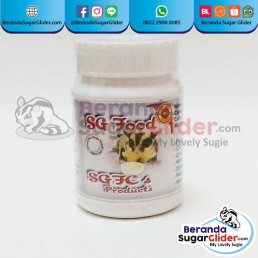 Sugar Glider Food Makanan Hewan Peliharaan Kecil Sugar Glider SG Bajing Kelapa Landak Mini Tupai Terbang Mamalia
