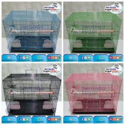 Kandang Besi Lipat Sweet Ukuran Sedang Medium Size M Hewan Peliharaan Joey Sugar Glider SG Bajing Kelapa Burung Guinea Pig Hamster Iguana Landak Mini Marmut Musang Otter Tupai Terbang