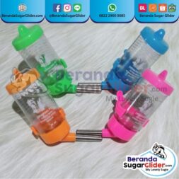 Botol Minuman Sweet Perlengkapan Hewan Peliharaan Kecil Sugar Glider SG Anjing Bajing Kelapa Hamster Kelinci Kucing Landak Mini Tupai Terbang Mamalia