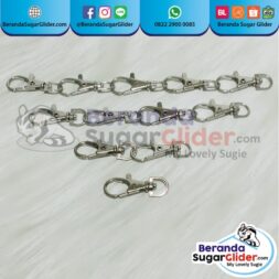 Kunci Kandang Cage Locks Perlengkapan Hewan Peliharaan Kecil Sugar Glider SG Bajing Kelapa Hamster Kelinci Landak Mini Tupai Terbang Mamalia